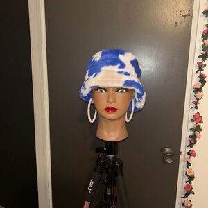 Unisex Fur Bucket  Hat